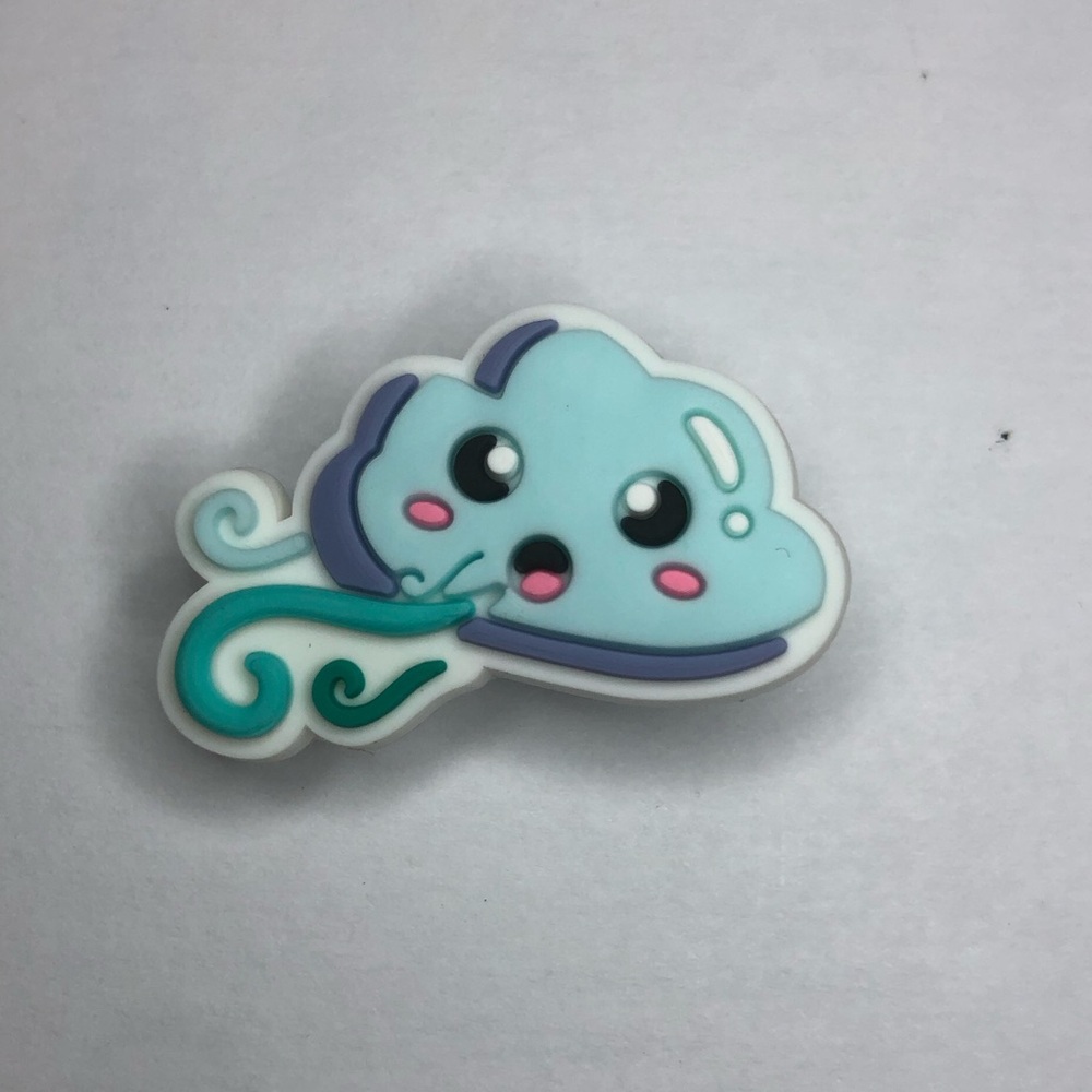 10/$13 Cute Cloud crocs charm